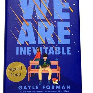 We Are Inevitable Book by Gayle Forman Signed Edition YA Fiction Romance
